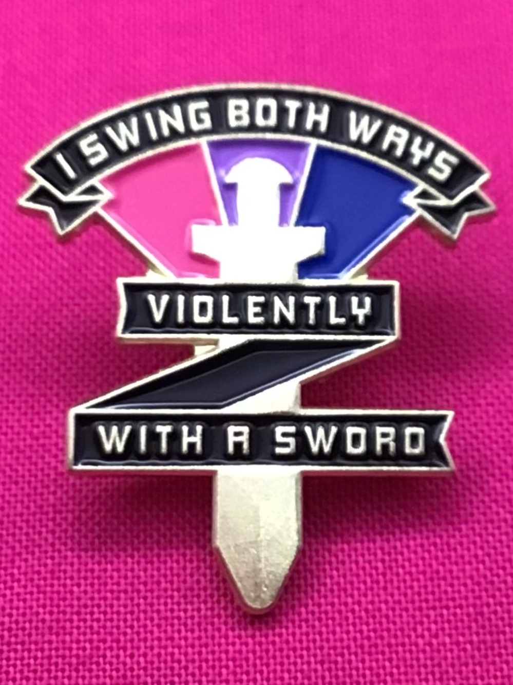 Sword Enamel Pin